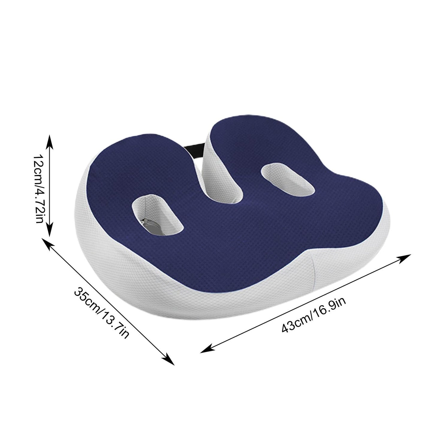 Qeepucak Outfany Ergoseat, Libiyi Outfany, Hilipert Ergoseat, Hilipert Memorys Foam Seat Cushion, Orthopedic Seat Cushion, for Long Sitting, Workers, Students for Studying, Writing