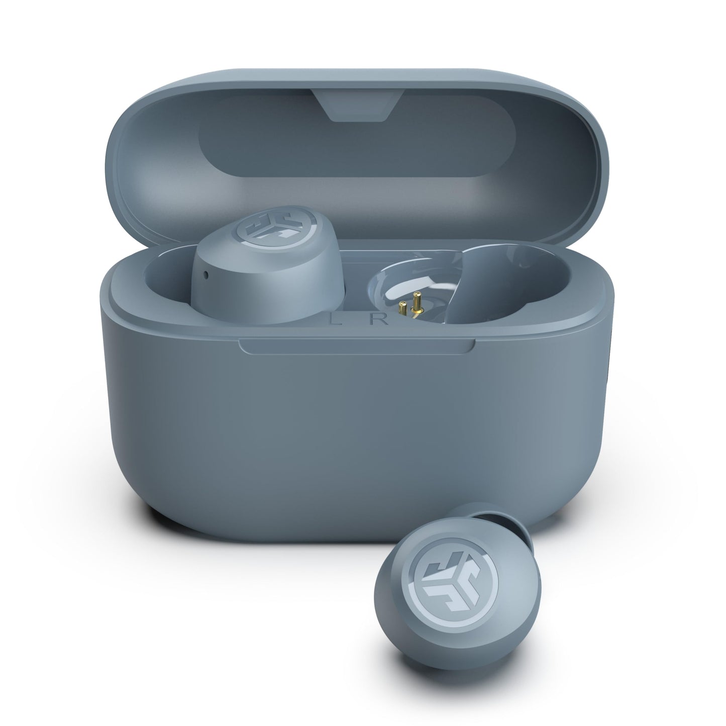 JLab Go Air Pop+ True Wireless Earbuds – Bluetooth Earphones with 35H Playtime, USB-C Charging Case, EQ3 Sound & Multipoint, Black