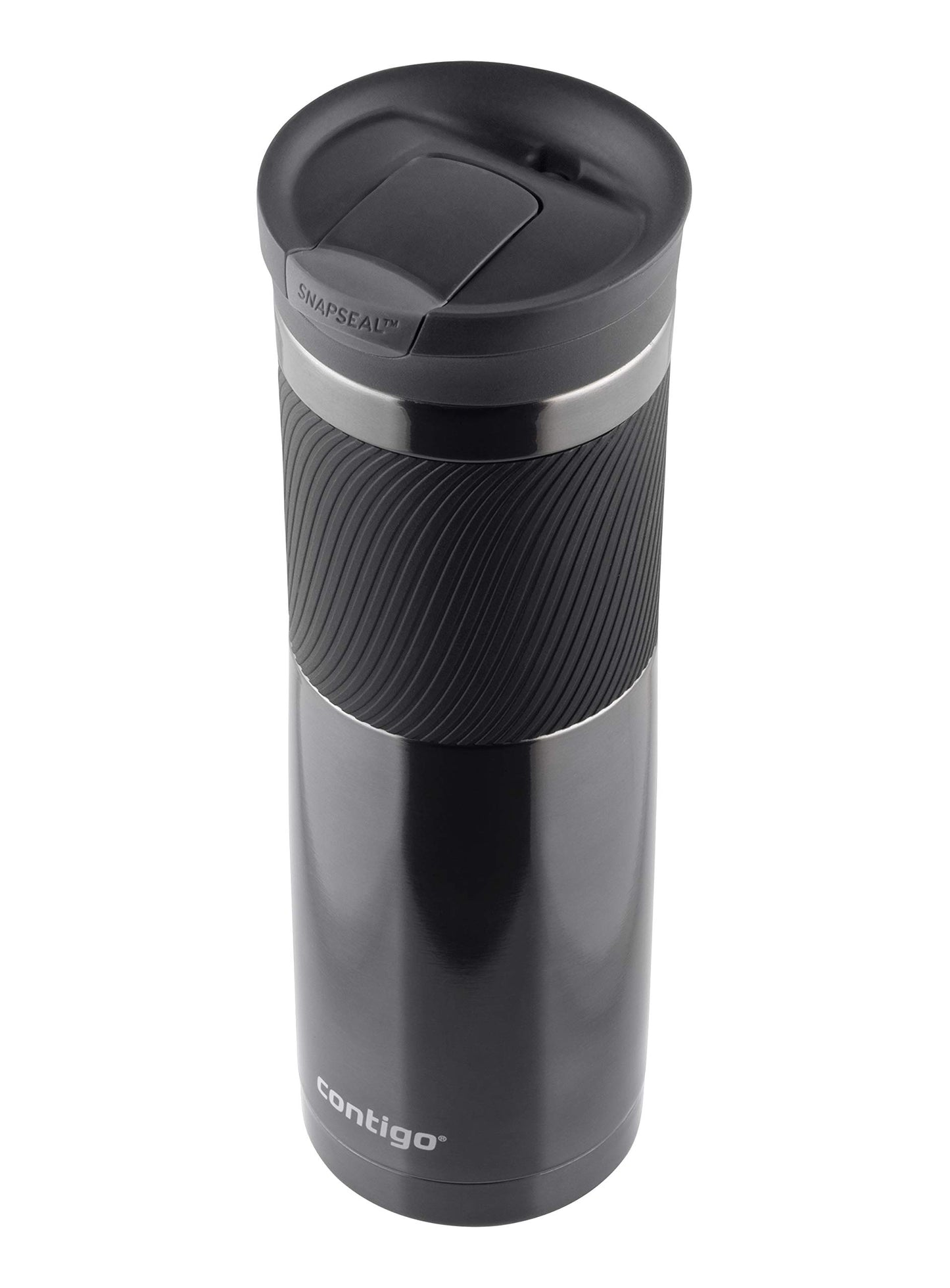 Contigo Byron Snapseal Travel Mug | Stainless Steel Thermal Mug | Vacuum Flask | Leakproof Tumbler | Coffee to Go Mug with BPA Free Easy-Clean Lid