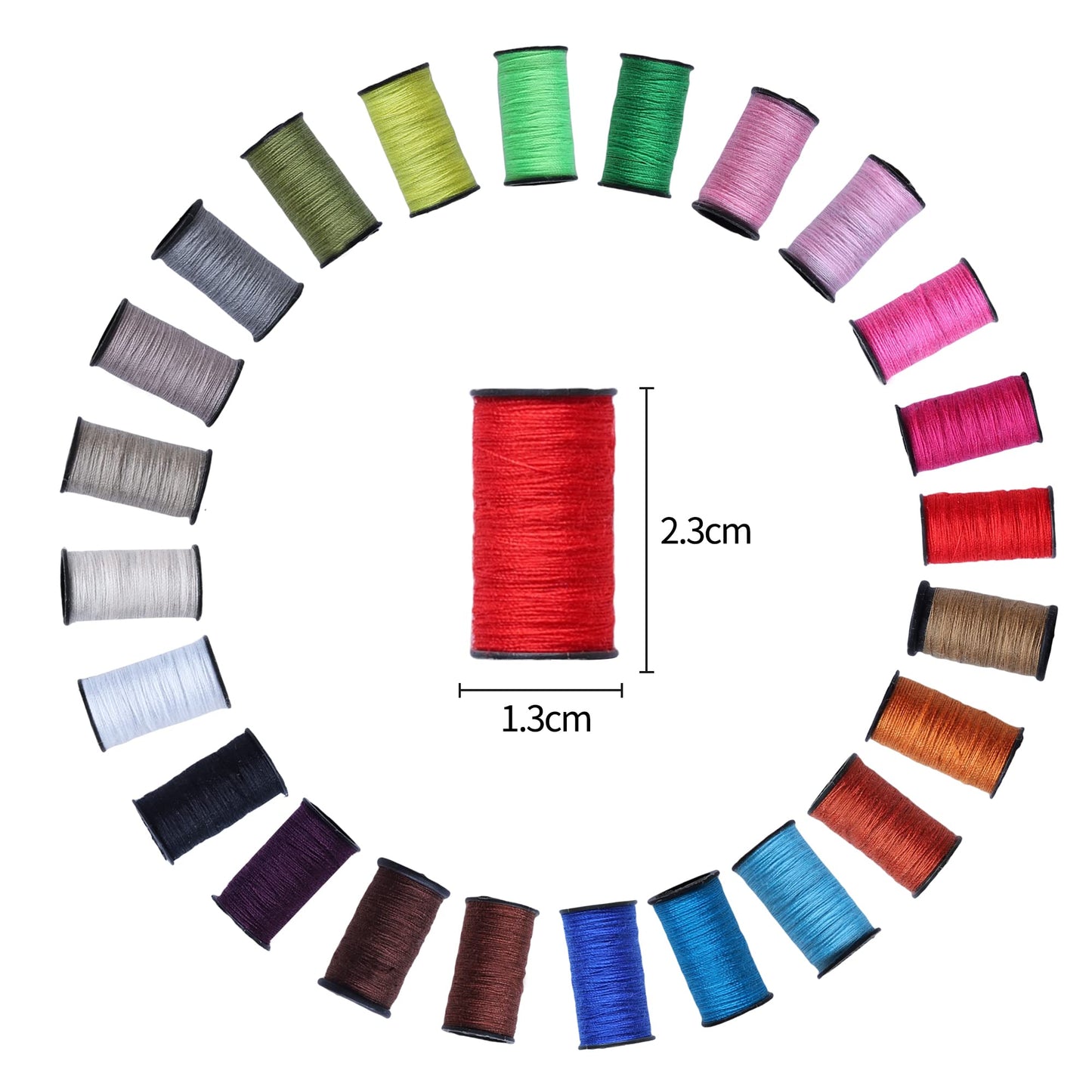 AUERVO Travel Mini Sewing Kit, Over 70 Premium Supplies, Filled with Needles, Scissors, Thimble, Thread, Tape Measure