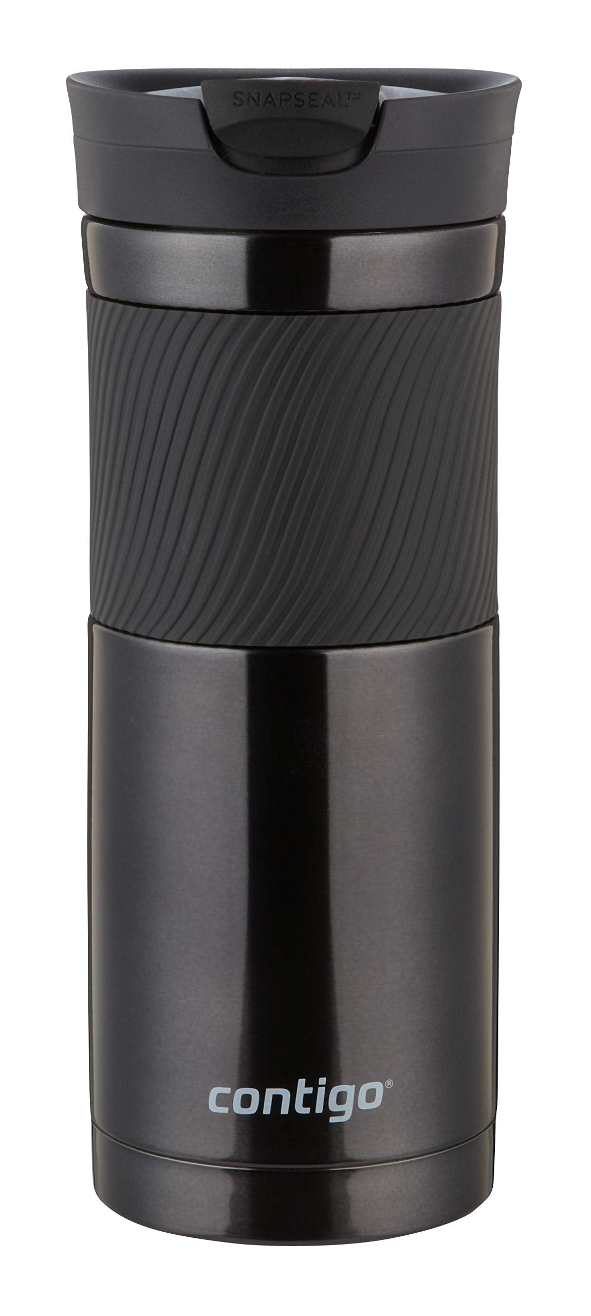 Contigo Byron Snapseal Travel Mug | Stainless Steel Thermal Mug | Vacuum Flask | Leakproof Tumbler | Coffee to Go Mug with BPA Free Easy-Clean Lid
