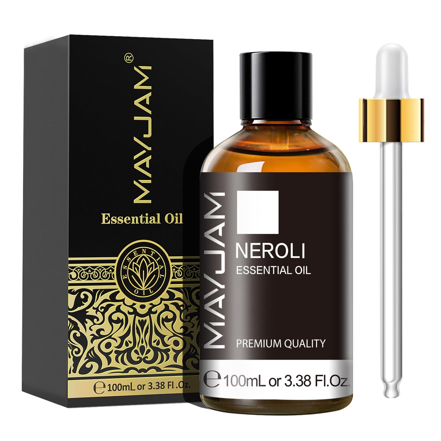 MAYJAM Lavender Essential Oils 100ML, Lavender Oil for Diffuser, Humidifier, DIY, Home, Office