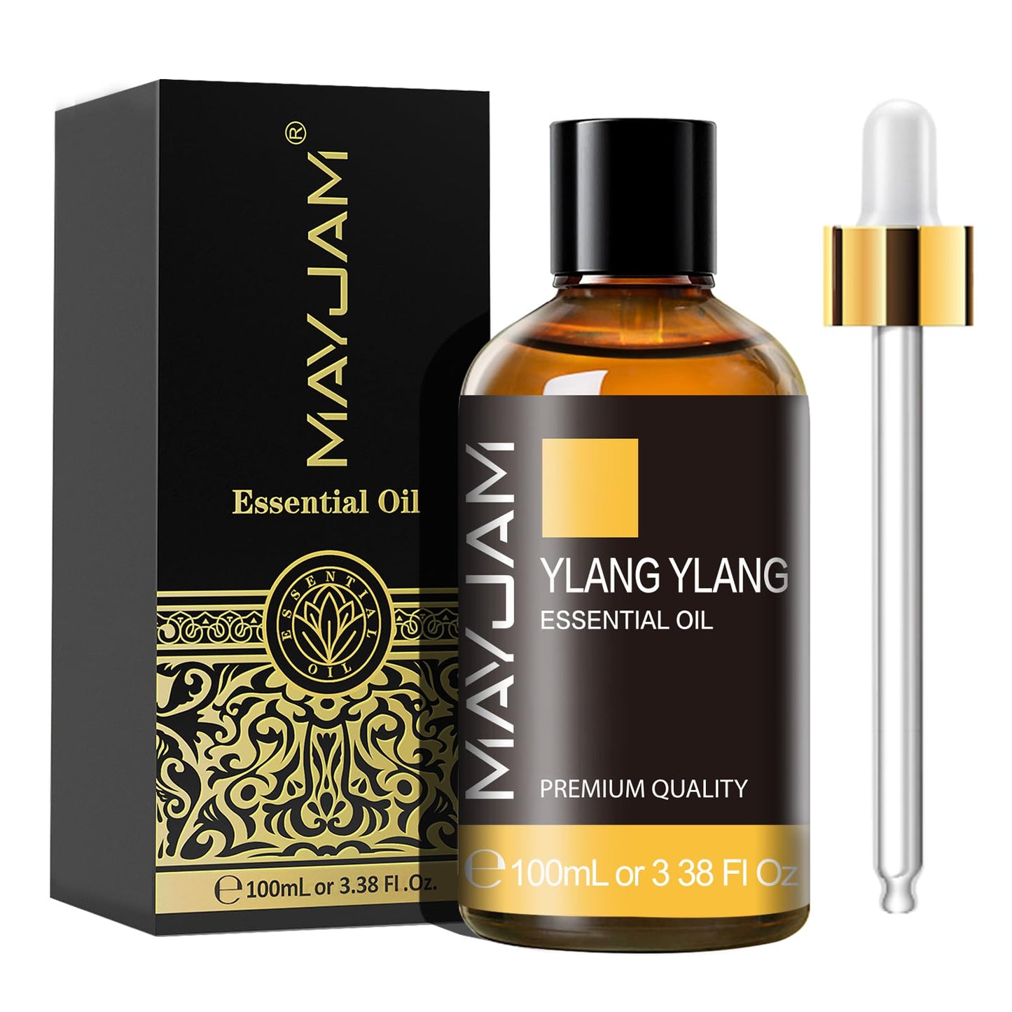 MAYJAM Lavender Essential Oils 100ML, Lavender Oil for Diffuser, Humidifier, DIY, Home, Office