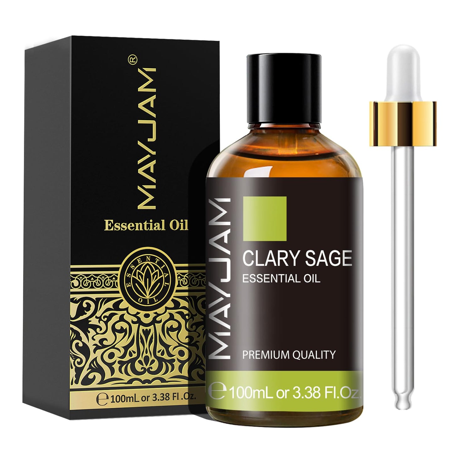 MAYJAM Lavender Essential Oils 100ML, Lavender Oil for Diffuser, Humidifier, DIY, Home, Office