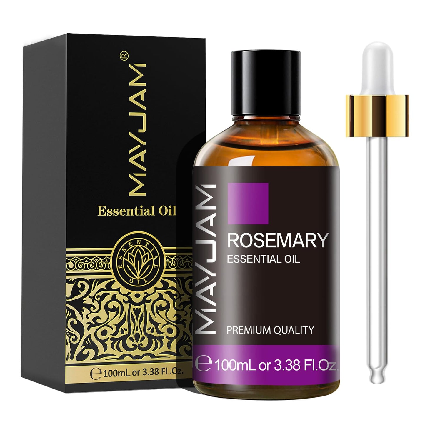 MAYJAM Lavender Essential Oils 100ML, Lavender Oil for Diffuser, Humidifier, DIY, Home, Office