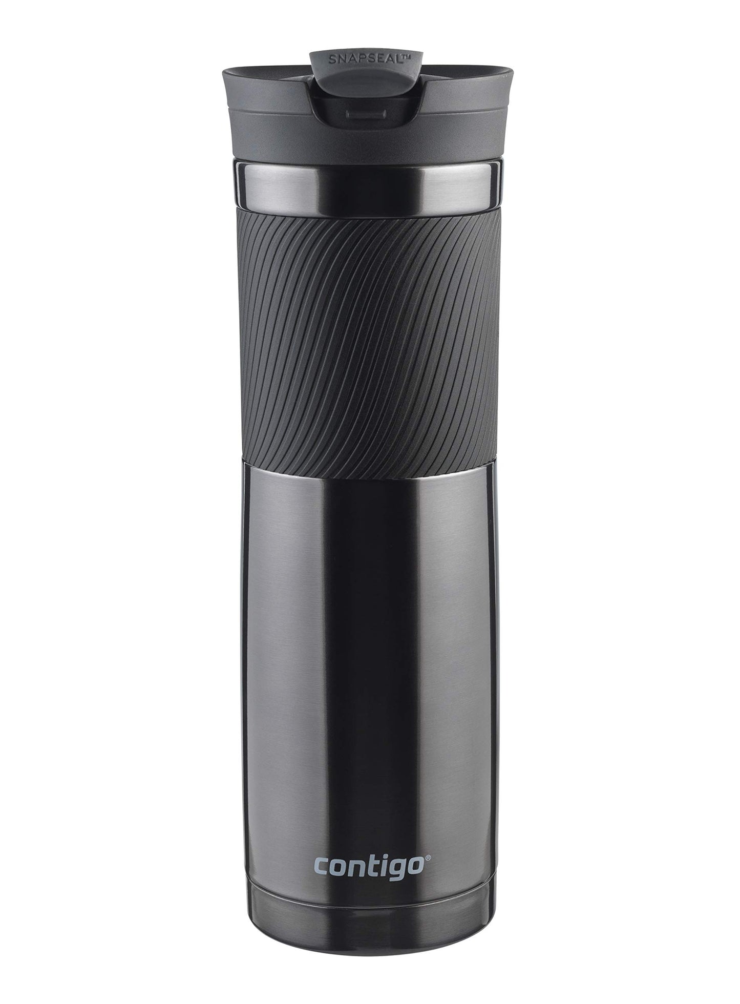Contigo Byron Snapseal Travel Mug | Stainless Steel Thermal Mug | Vacuum Flask | Leakproof Tumbler | Coffee to Go Mug with BPA Free Easy-Clean Lid