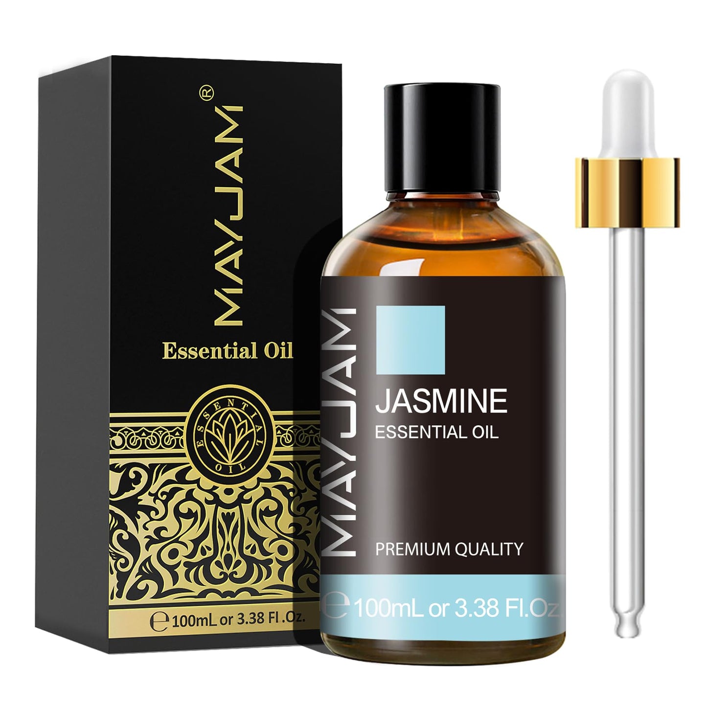 MAYJAM Lavender Essential Oils 100ML, Lavender Oil for Diffuser, Humidifier, DIY, Home, Office