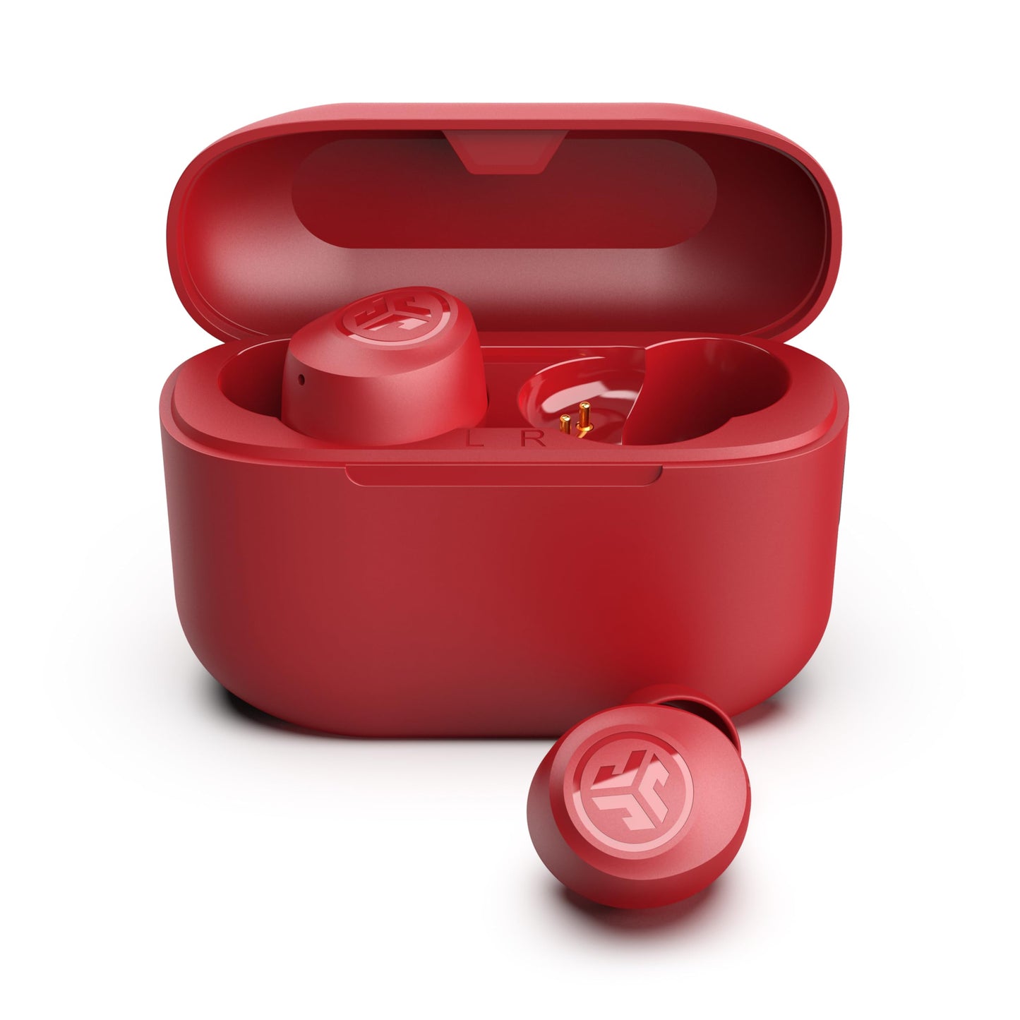 JLab Go Air Pop+ True Wireless Earbuds – Bluetooth Earphones with 35H Playtime, USB-C Charging Case, EQ3 Sound & Multipoint, Black