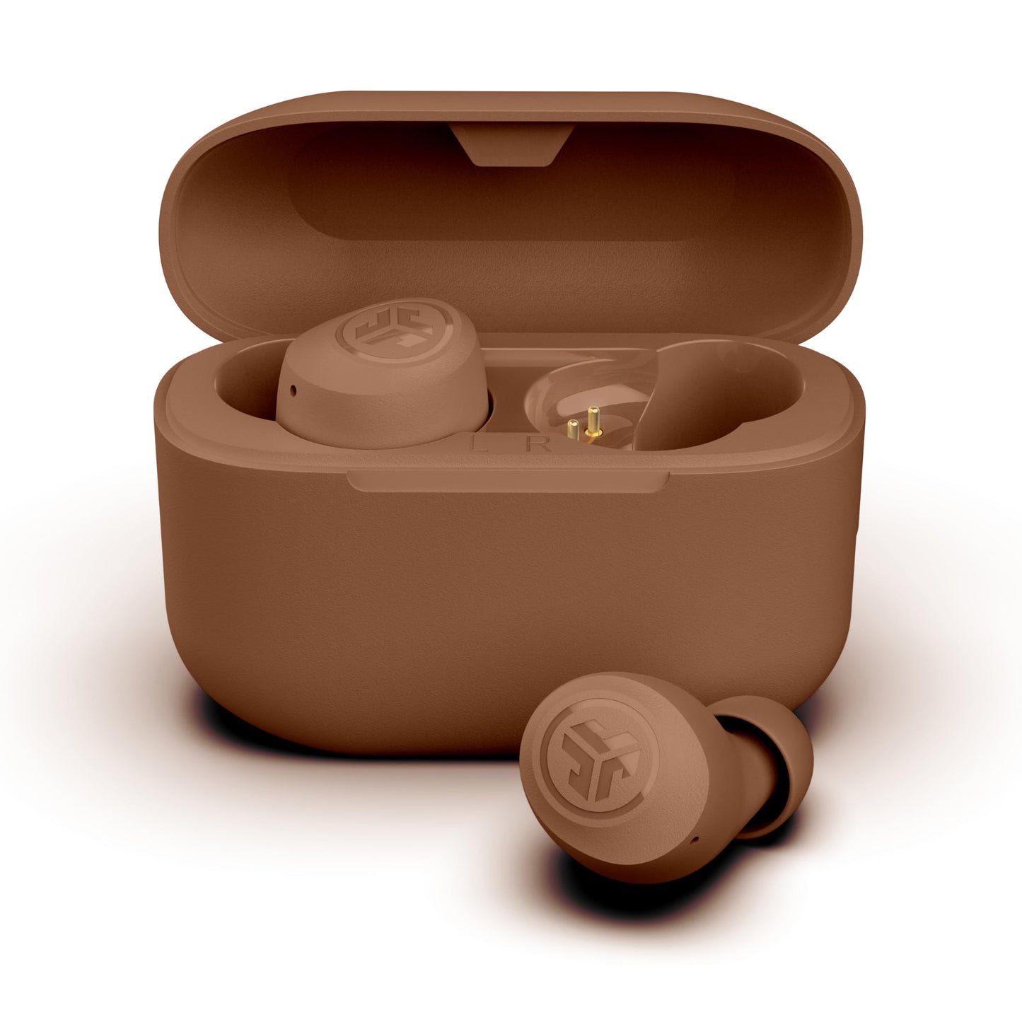 JLab Go Air Pop+ True Wireless Earbuds – Bluetooth Earphones with 35H Playtime, USB-C Charging Case, EQ3 Sound & Multipoint, Black