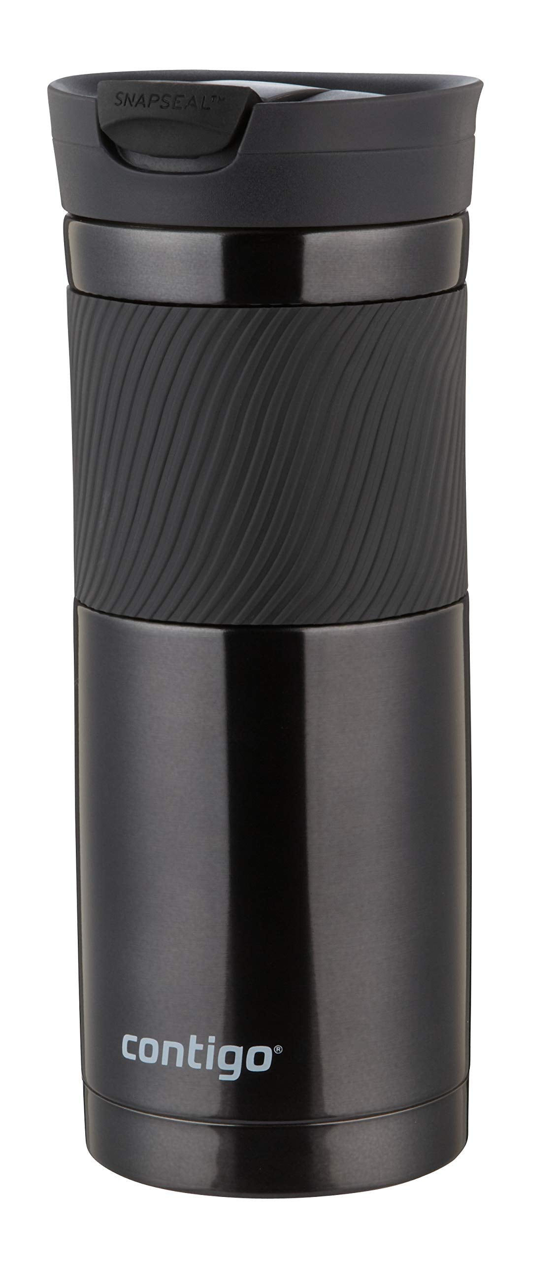 Contigo Byron Snapseal Travel Mug | Stainless Steel Thermal Mug | Vacuum Flask | Leakproof Tumbler | Coffee to Go Mug with BPA Free Easy-Clean Lid