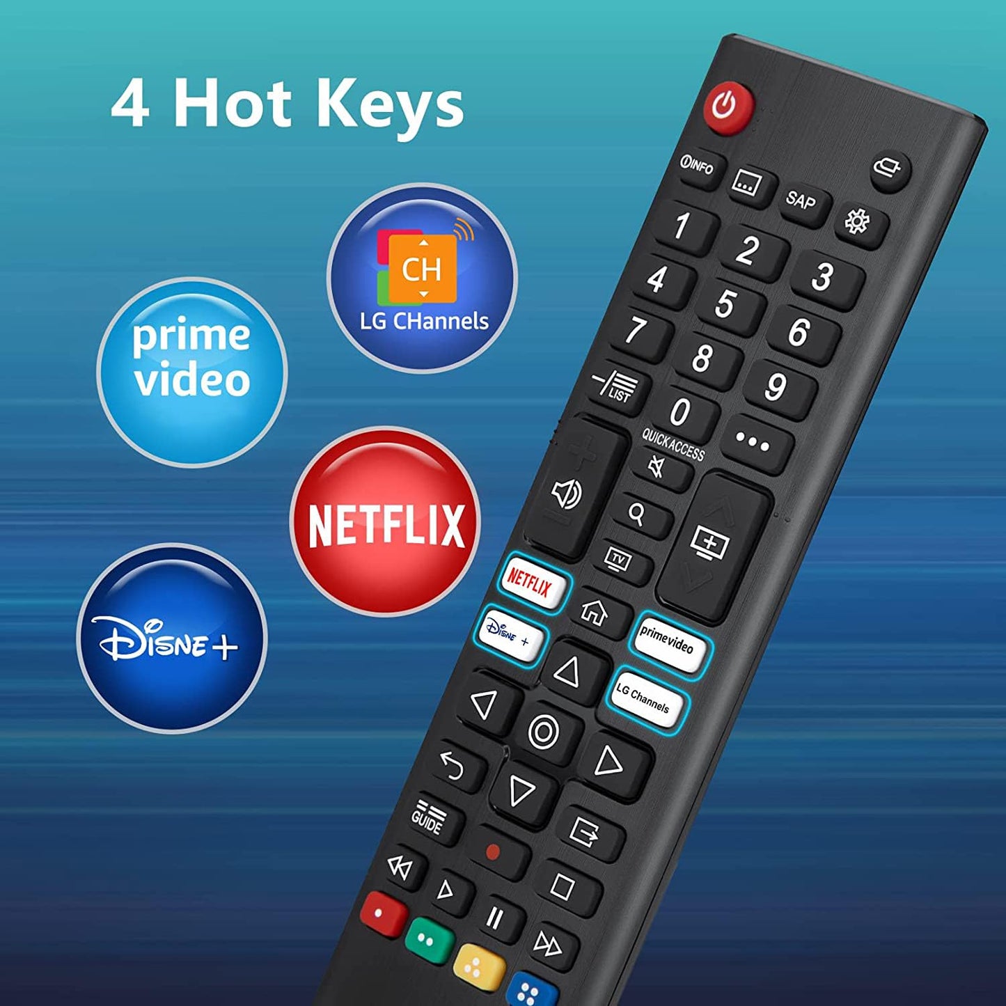 Smart LG tv remote LG tv remote control LG remote control for tv LG remote LG remote control LG tv remote control replacement for AKB75095308 AKB75095307 AKB7415324 LG Remote Control For Tv