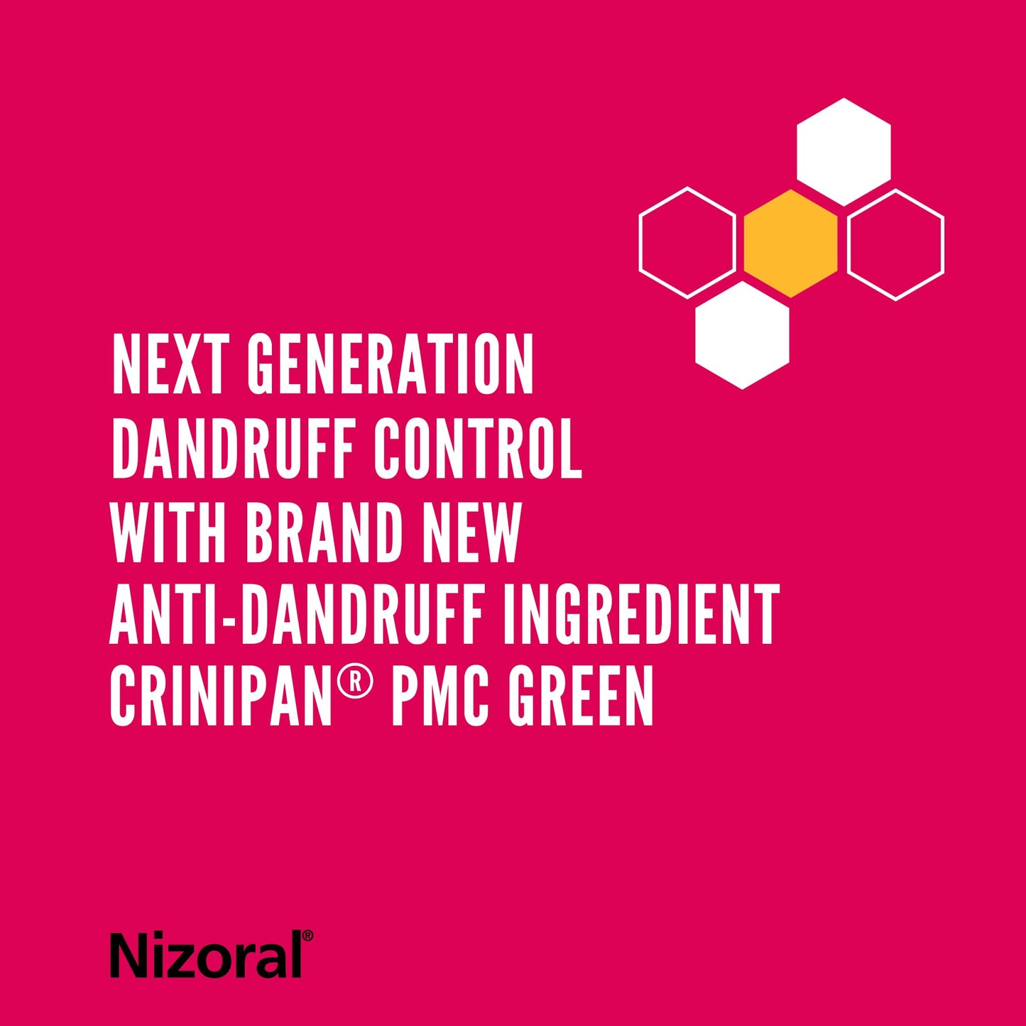 Nizoral Anti-dandruff Shampoo, Treats and Prevents Dandruff, Suitable for Dry Flaky and Itchy Scalp, Contains Ketoconazole - 60ml