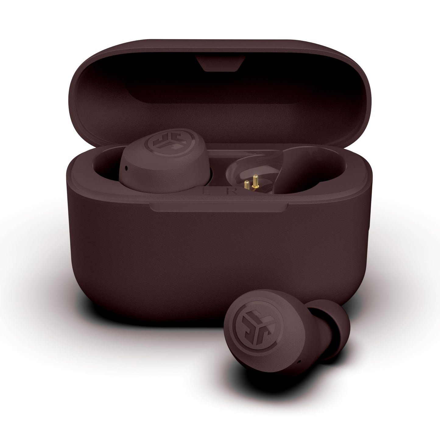 JLab Go Air Pop+ True Wireless Earbuds – Bluetooth Earphones with 35H Playtime, USB-C Charging Case, EQ3 Sound & Multipoint, Black