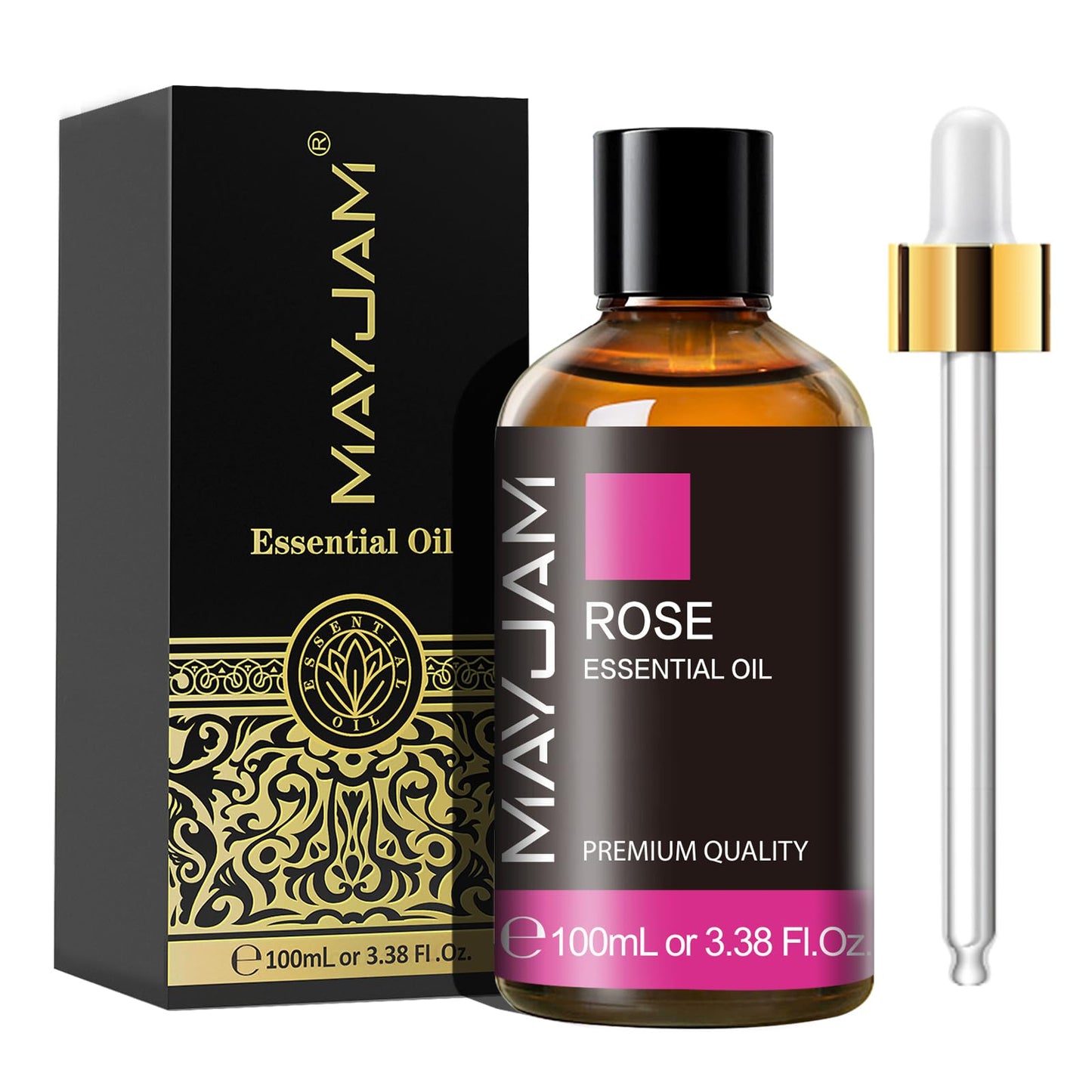 MAYJAM Lavender Essential Oils 100ML, Lavender Oil for Diffuser, Humidifier, DIY, Home, Office