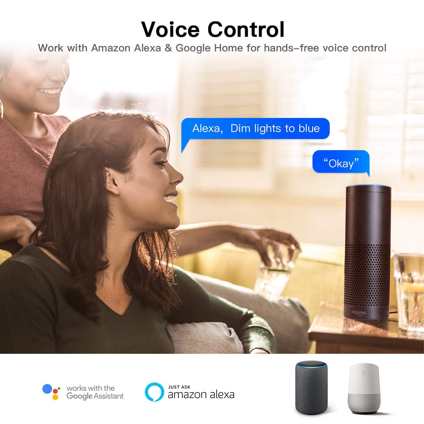 Smart Plug Alexa Plugs, Aoycocr Smart Socket with WiFi & Bluetooth, Works with Amazon Alexa Google Home, APP Remote Control Timer Switch WiFi Plug