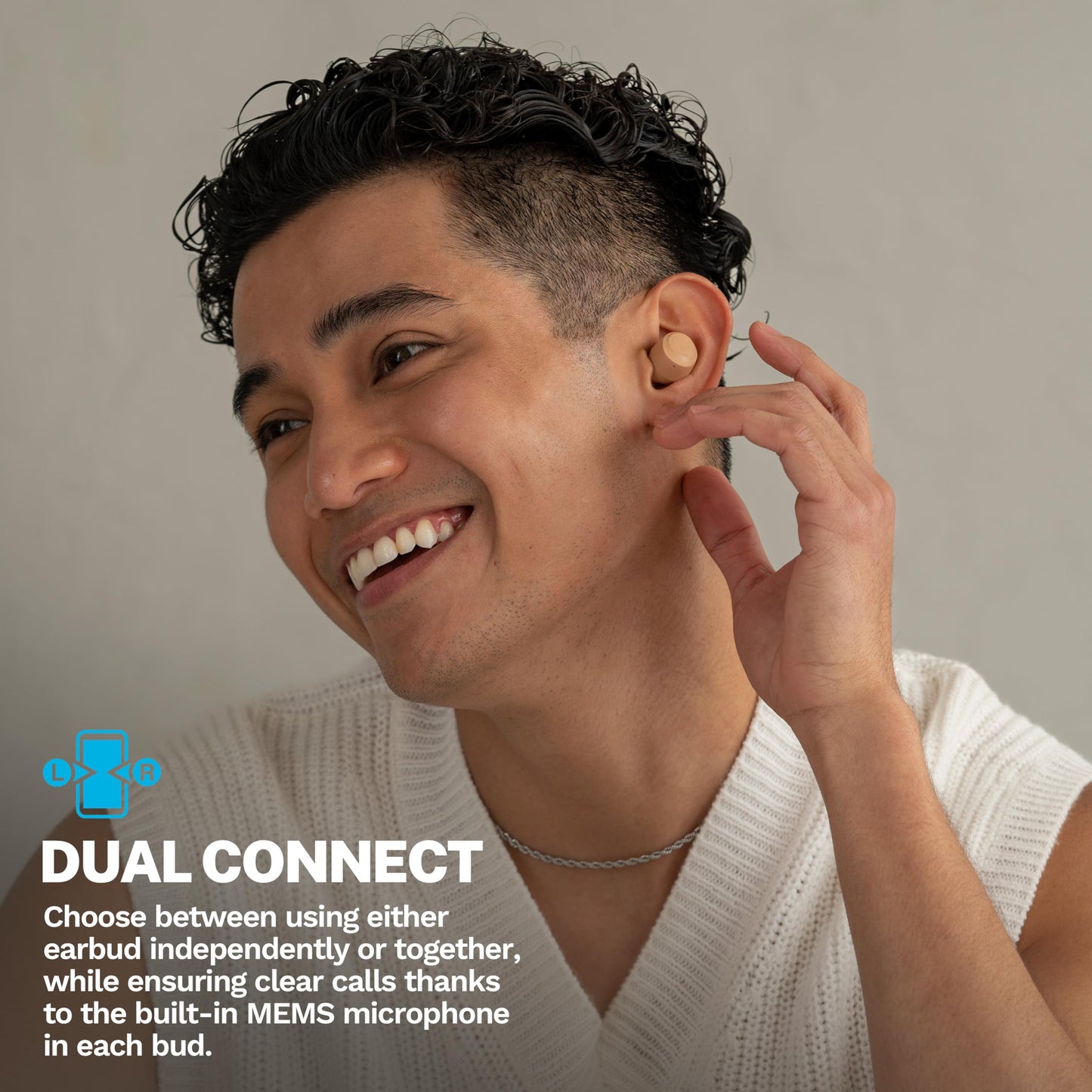 JLab Go Air Pop+ True Wireless Earbuds – Bluetooth Earphones with 35H Playtime, USB-C Charging Case, EQ3 Sound & Multipoint, Black