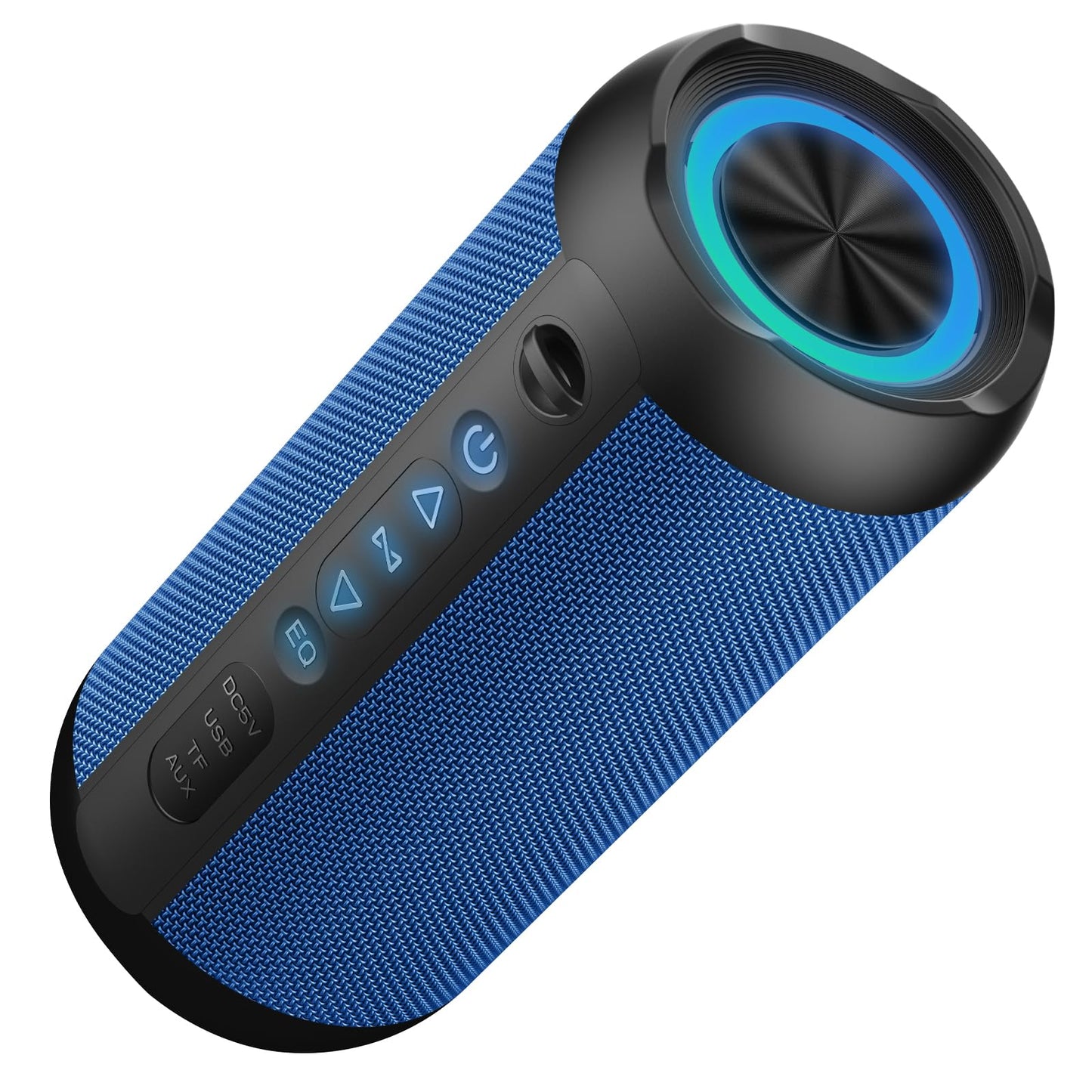 Taopodo Portable Bluetooth Speaker – 30W Stereo, IPX7 Waterproof, 30H Playtime, RGB Lights, TWS Pairing, Wireless