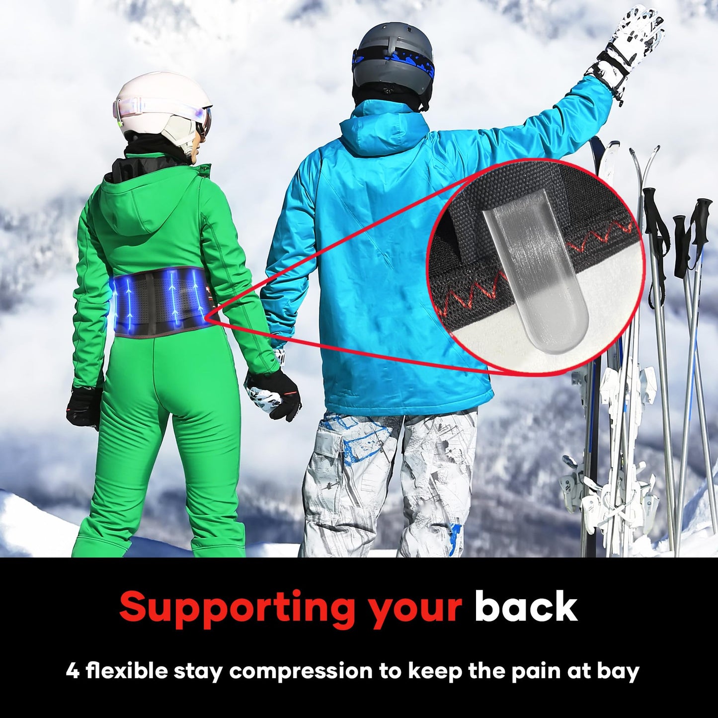 MEDiBrace Back Support Belt Back Brace for Lower Lumbar Pain Relief for Men and Women - Medical Grade Orthopaedic Waist Compression for Sciatica Nerve, Scoliosis