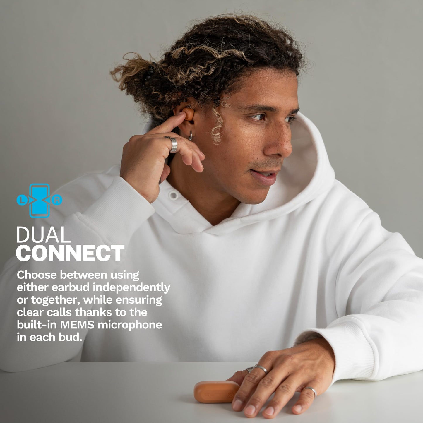 JLab Go Air Pop+ True Wireless Earbuds – Bluetooth Earphones with 35H Playtime, USB-C Charging Case, EQ3 Sound & Multipoint, Black
