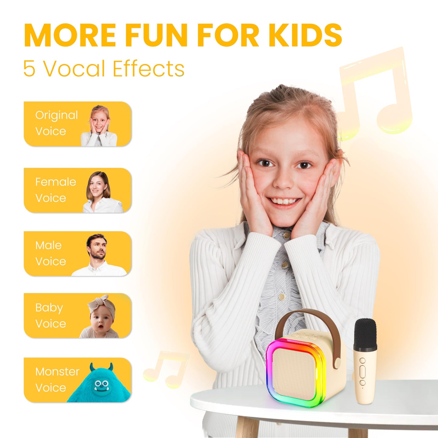 Ankuka Karaoke Machine for Kids Adults