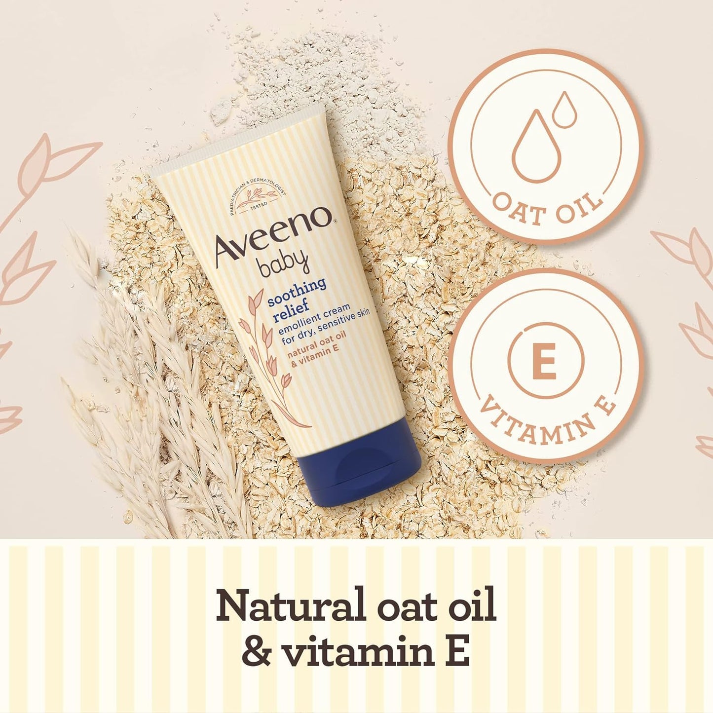 Aveeno Baby Soothing Relief Emollient Cream 150 ml