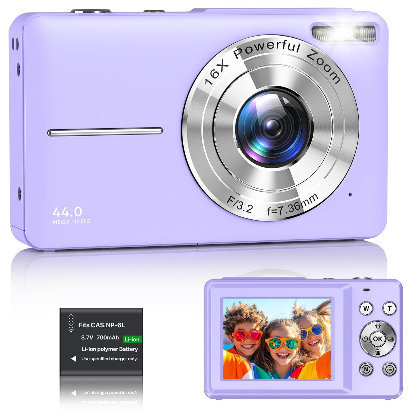 Digital Camera 1080P FHD Compact Digital Camera
