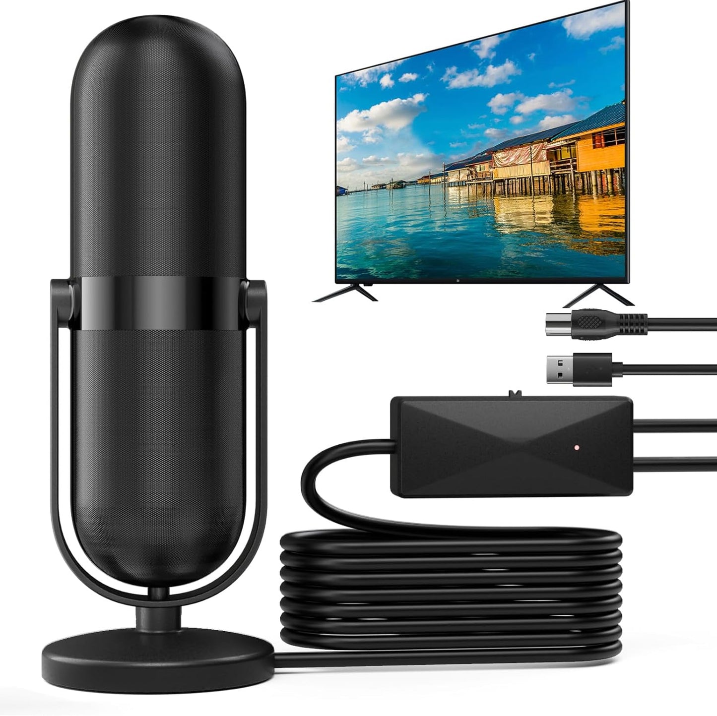 Diswoe TV Aerial, Indoor TV Aerial