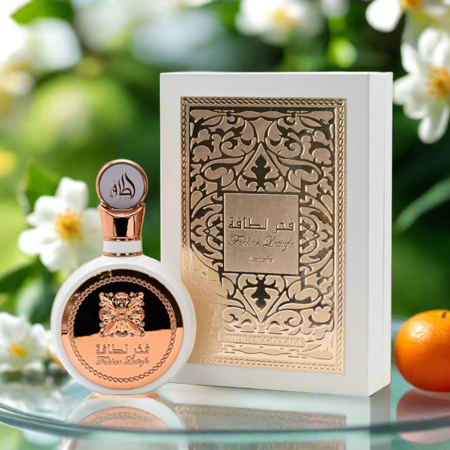 Fakhar Lattafa EAU DE PARFUM VAPORISATEUR NATURAL SPRAY For Women 100 Ml.e