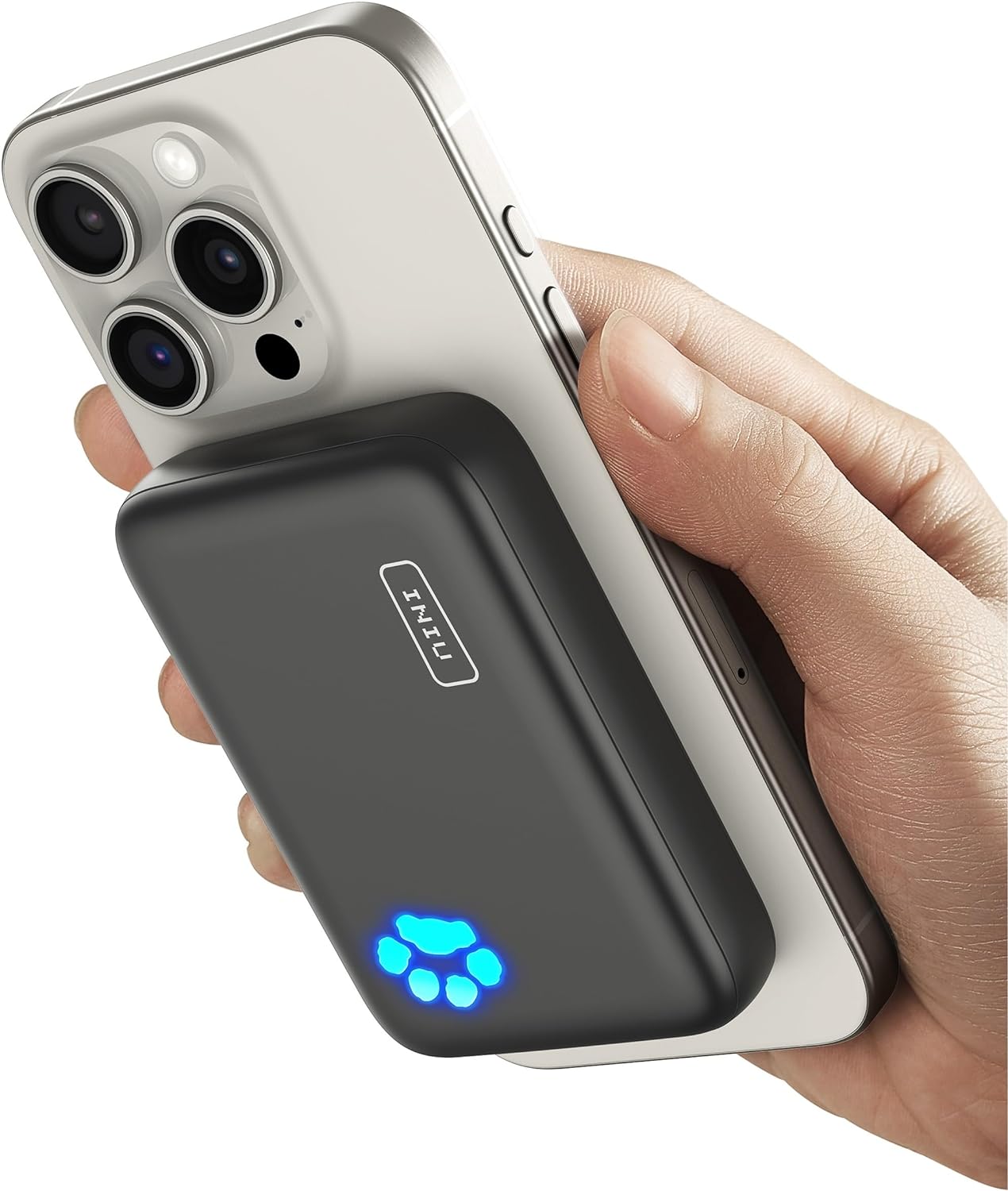INIU Magsafe Power Bank, 10000mAh 20W Magnetic Fast Charging Portable Charger