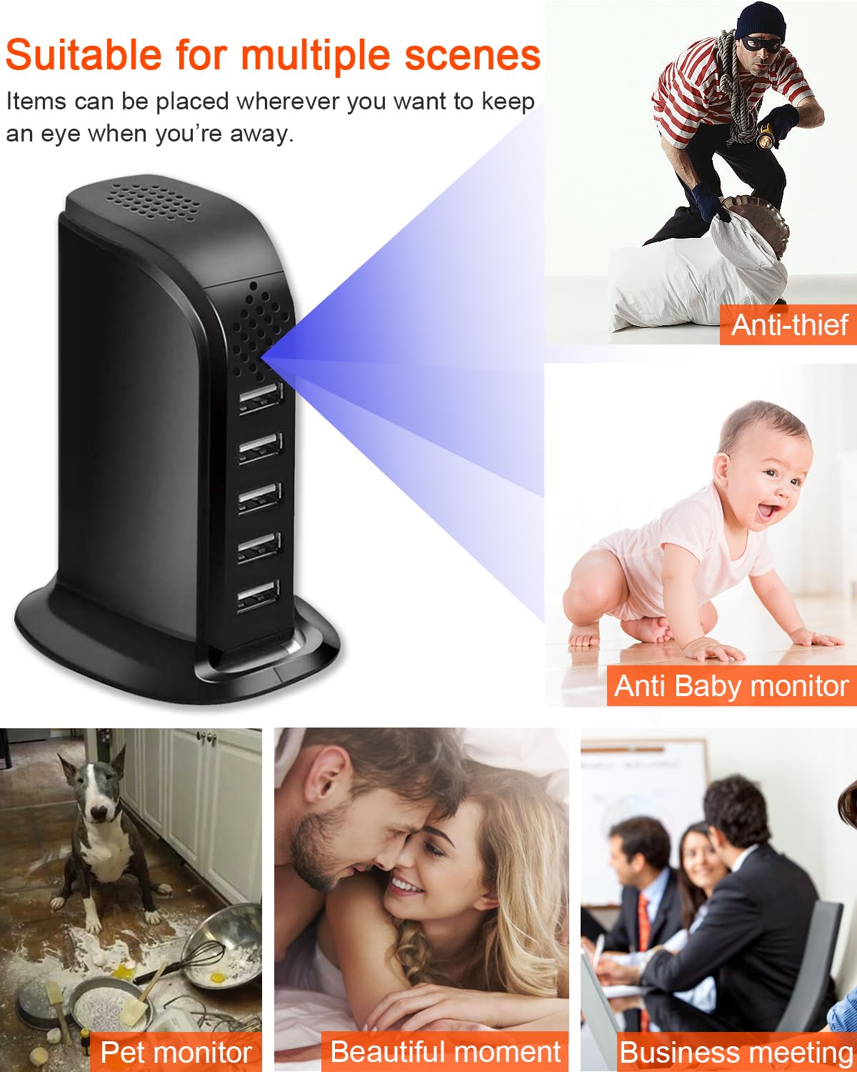 KAGMY Hidden Spy Camera