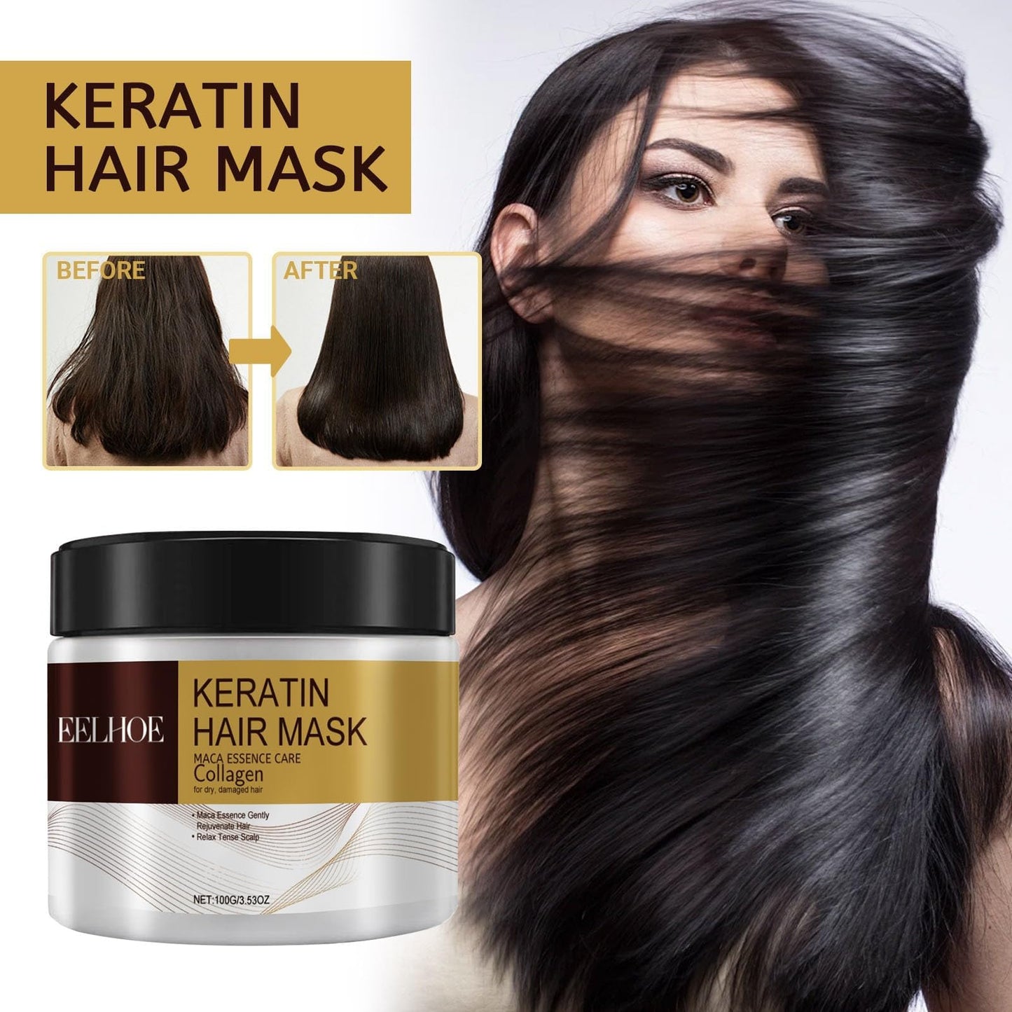 KeyoGoS Collagen Hair Treatment