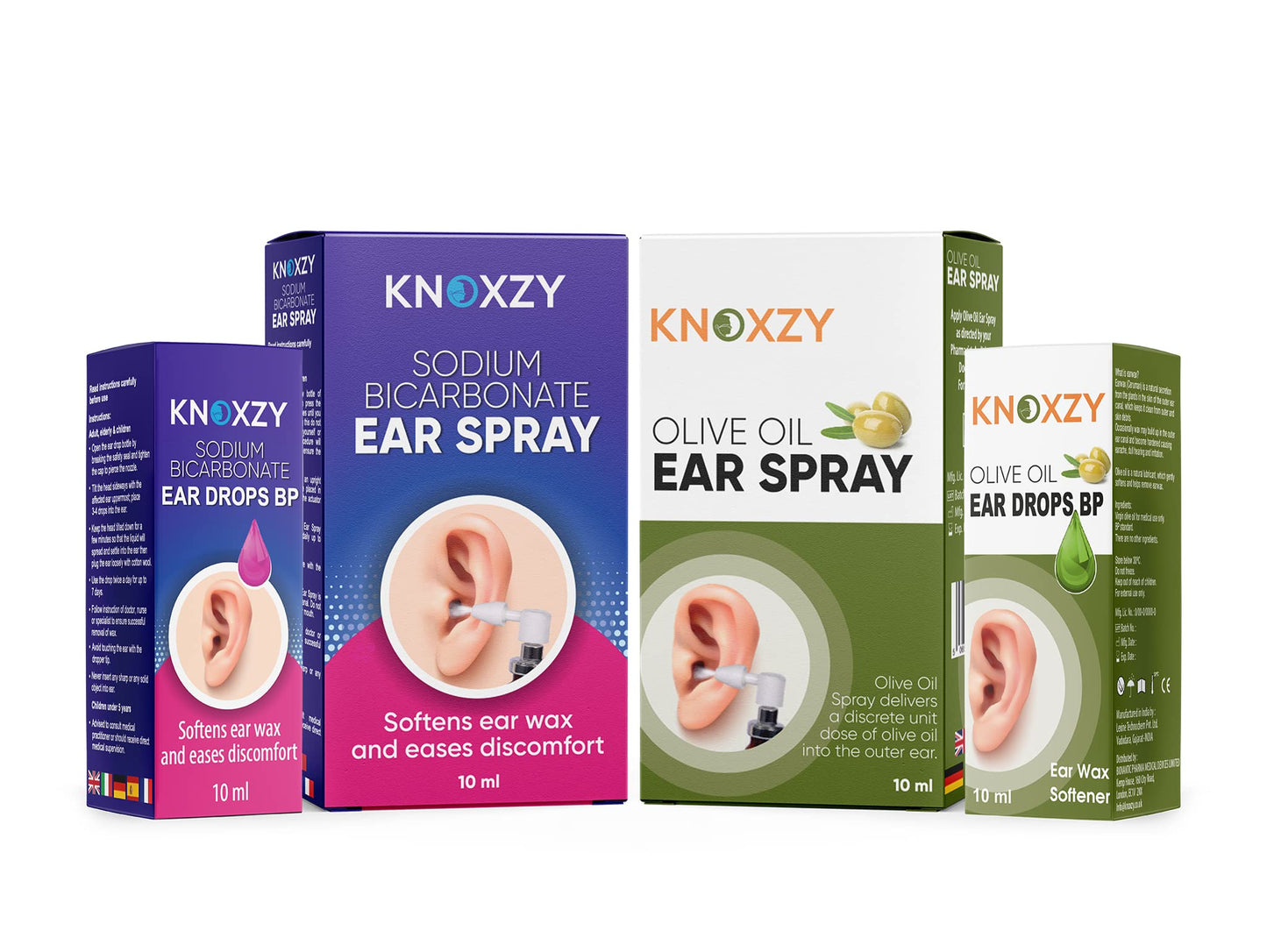 Knoxzy Sodium Bicarbonate Ear Spay