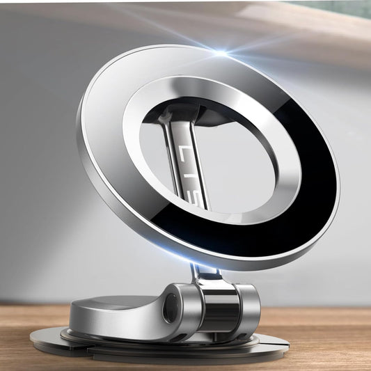 LISEN for Magsafe Car Mount 24 Permanent Magnets Magsafe Phone Holder for Cars Phone Car Mount for iPhone 16 Car Holder Car Accessories Fits iPhone 16 Pro Max 15 All Phones with Metal Ring