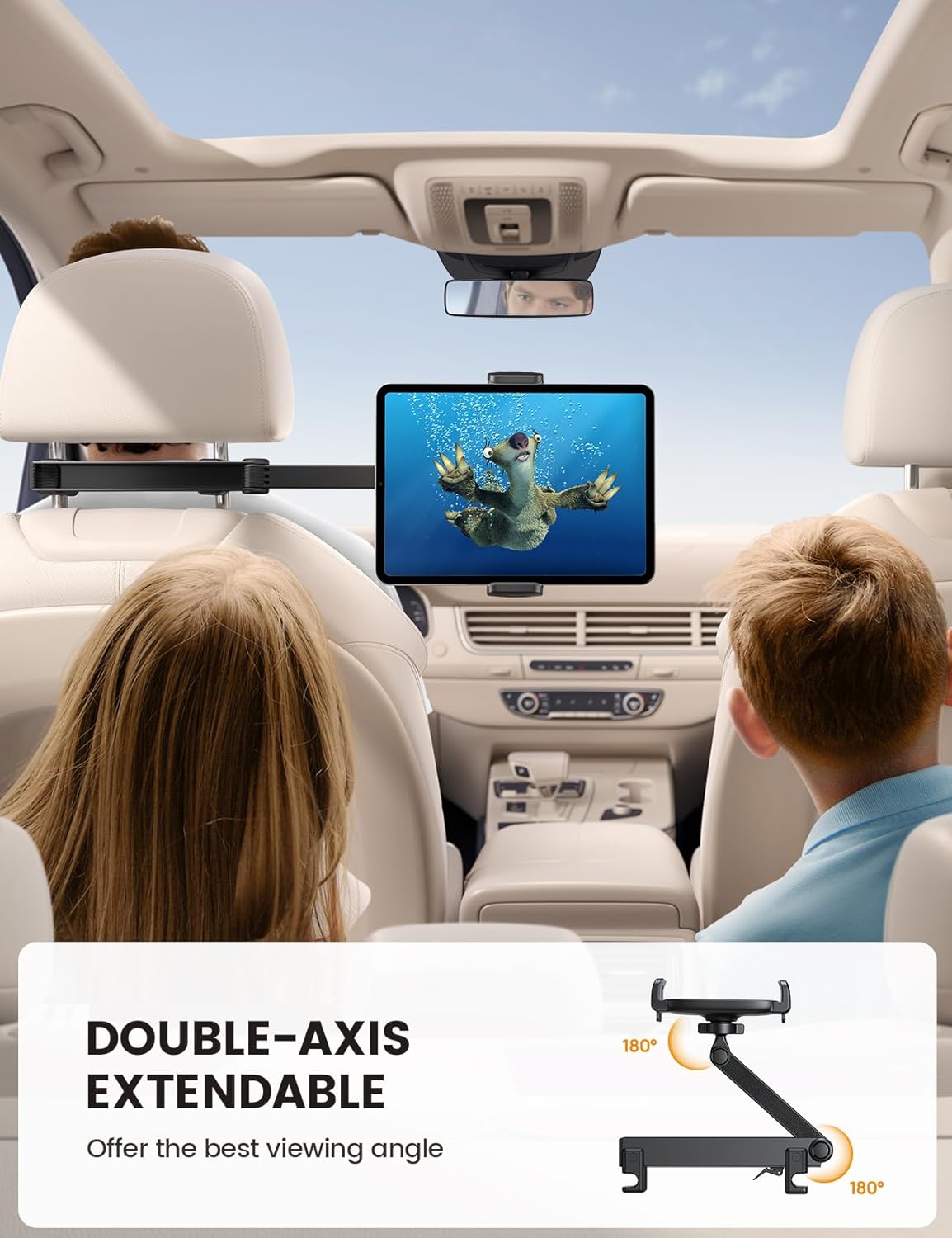 Lamicall Car Headrest Tablet Mount
