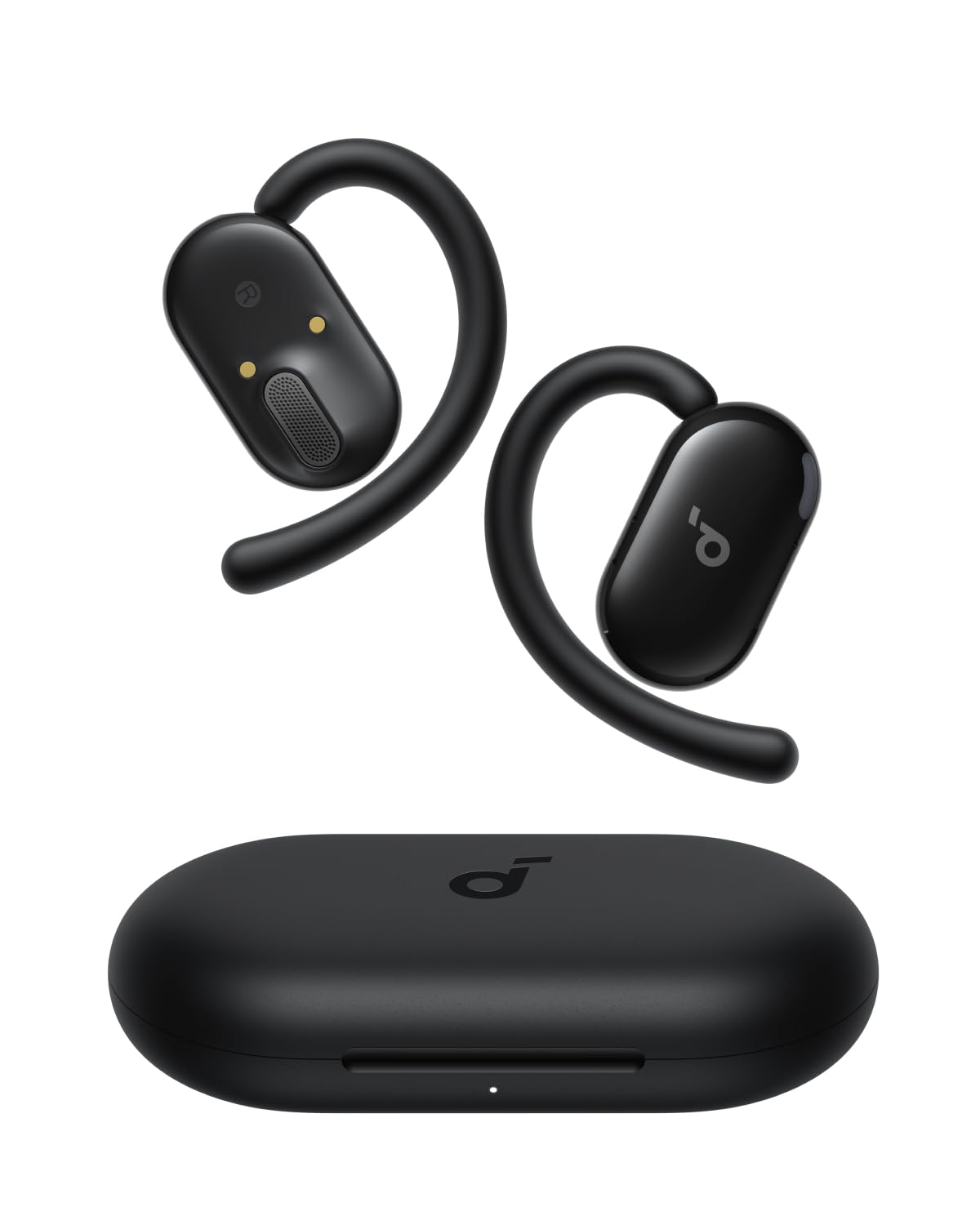 Soundcore V20i by Anker Open-Ear Headphones, Adjustable Ear Hooks, Ultra-Comfort, Snug Fit, Powerful Sound, Clear Calls,Bluetooth
