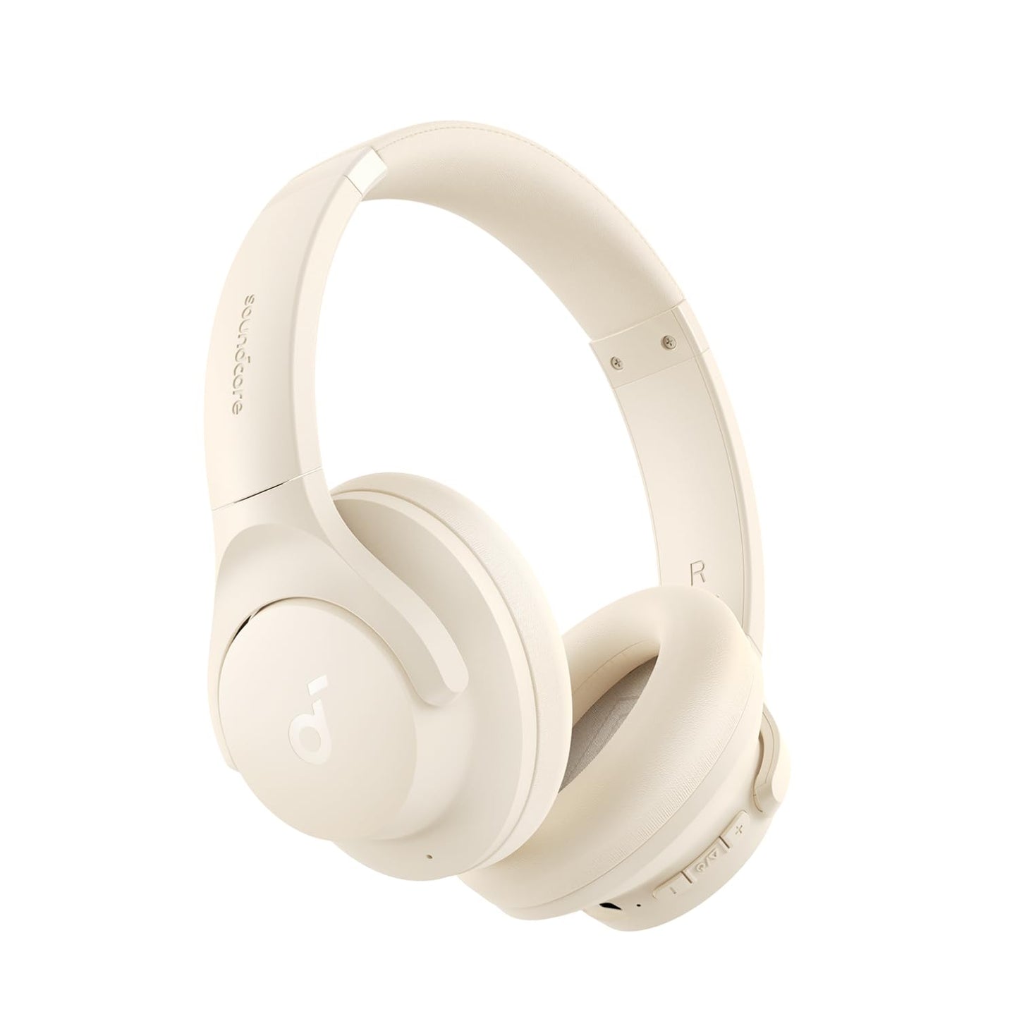 Soundcore by Anker Hybrid Active Noise Cancelling Foldable Headphones, Wireless Over-Ear Bluetooth, Hi-Res Audio, Big Bass, Customize via an App