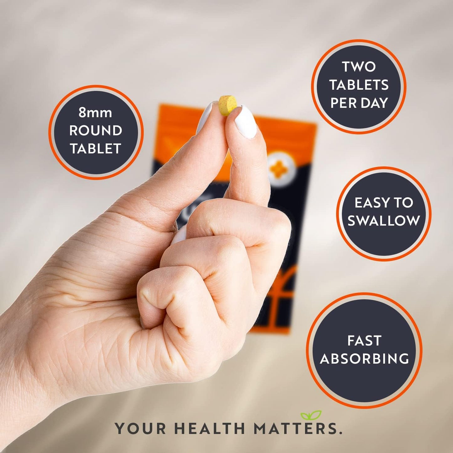 Turmeric Curcumin, Ginger and Black Pepper Tablets 2500mg - 180 High Strength