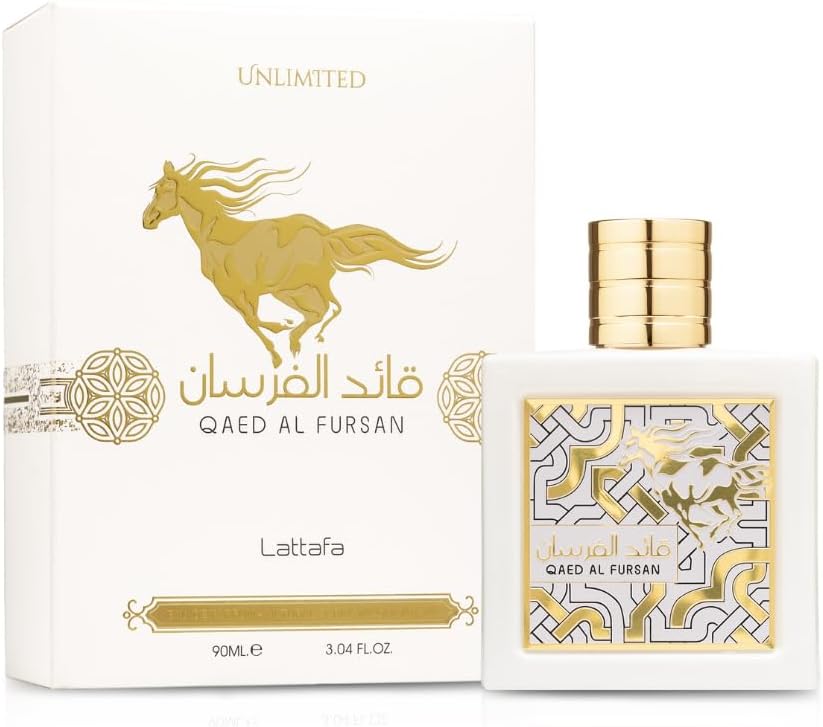 Unlimited Qaed Al Fursan Unlimited by Lattafa for Men - 3.04 oz EDP Spray 90 ml