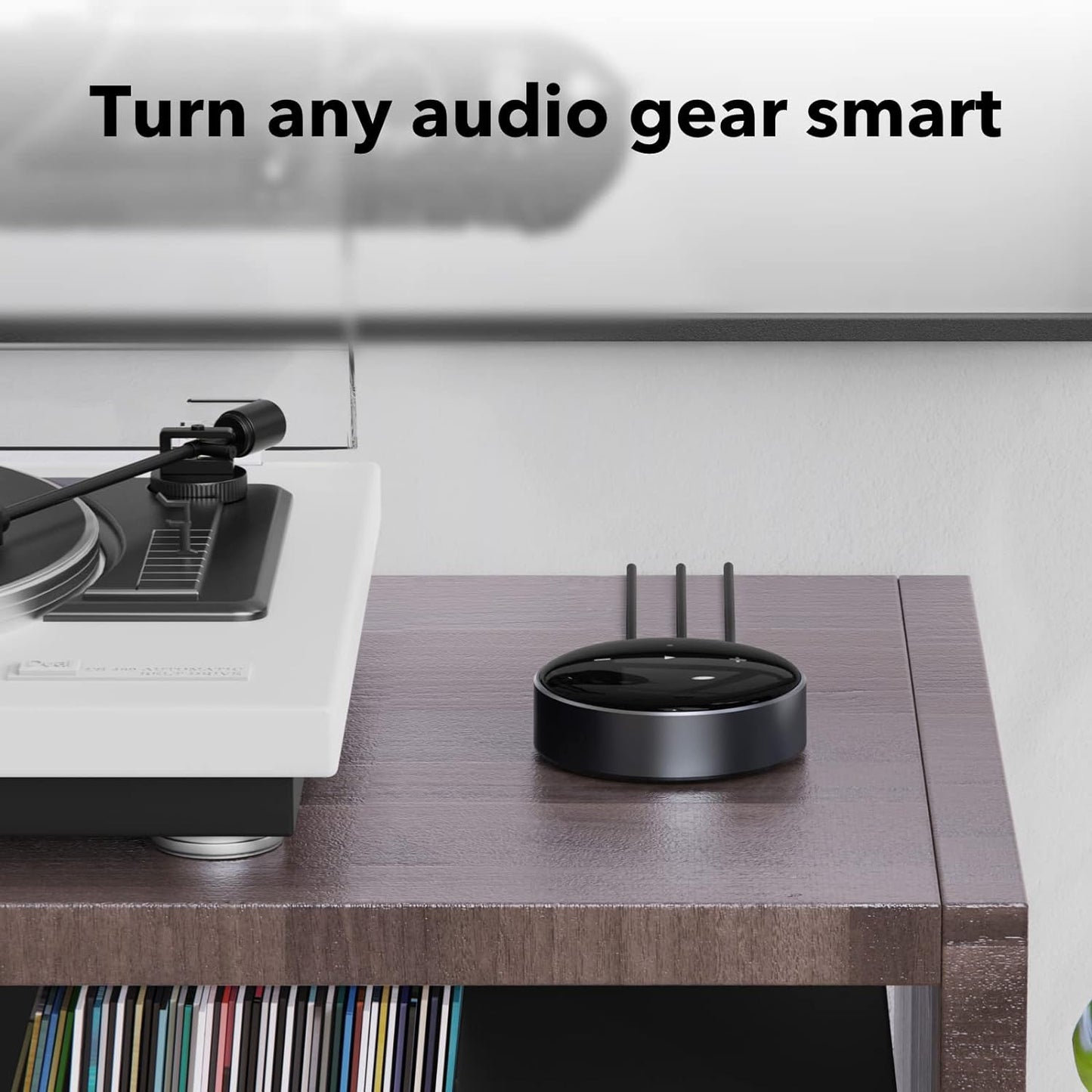 WiiM Mini Streamer Audio AirPlay 2 Receiver HiFi Wireless, Multiroom Stereo,Vorverstärker, funktioniert Alexa Siri Sprachassistenten, Streaming Audio Spotify