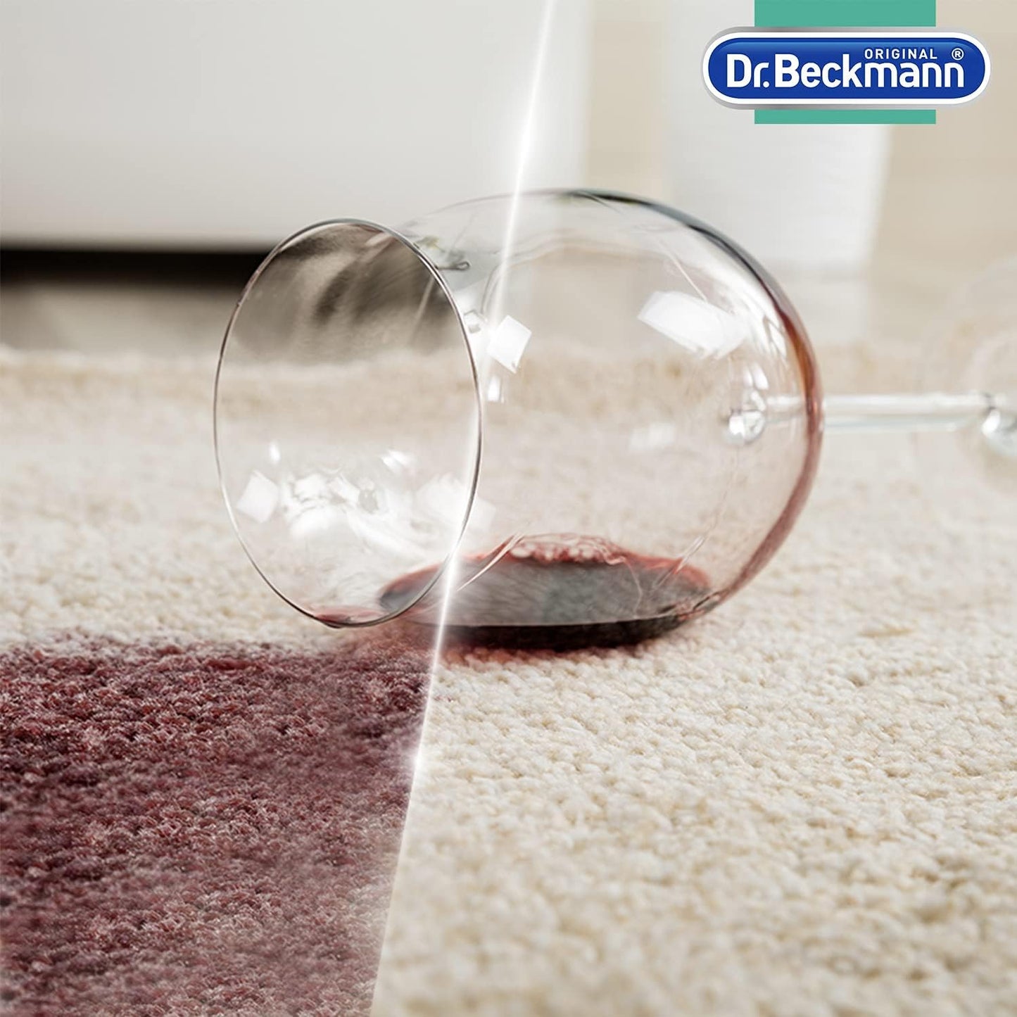 Dr. Beckmann Carpet Stain Remover | Removes New and Dried-in Stains | Includes Applicator Brush, 650 ml