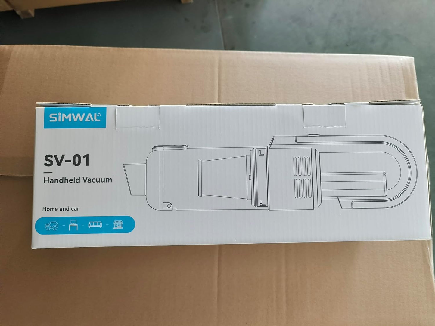 SIMWAL Handheld Car Vacuum Cleaner Cordless