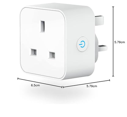 Smart Plug Alexa Plugs, Aoycocr Smart Socket with WiFi & Bluetooth, Works with Amazon Alexa  Google Home, APP Remote Control Timer Switch WiFi Plug