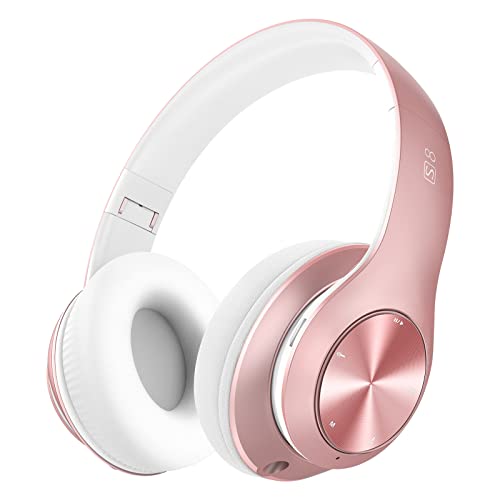 Moobesthy Wireless Headphones Over Ear, Bluetooth Headphones Over Ear, 60H Playtime Headphones Wireless Bluetooth with 6 EQ Modes, Headphones with Mic