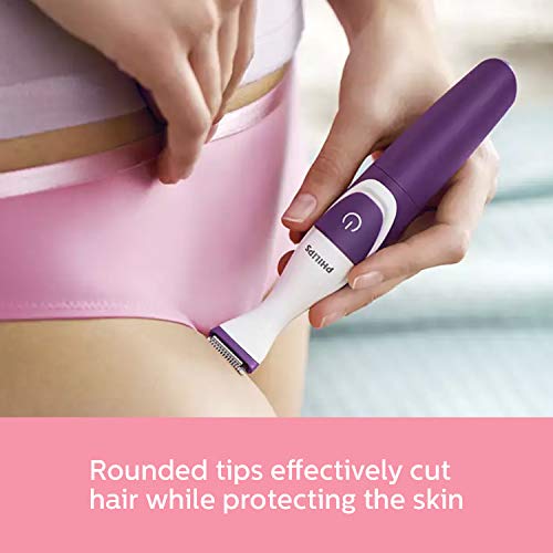 Philips BRT383/15 BikiniGenie Trimmer, Purple