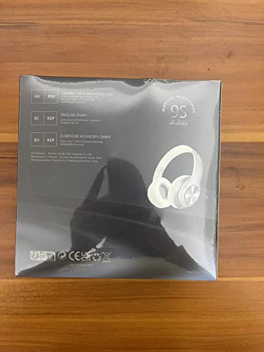 Moobesthy Wireless Headphones Over Ear, Bluetooth Headphones Over Ear, 60H Playtime Headphones Wireless Bluetooth with 6 EQ Modes, Headphones with Mic