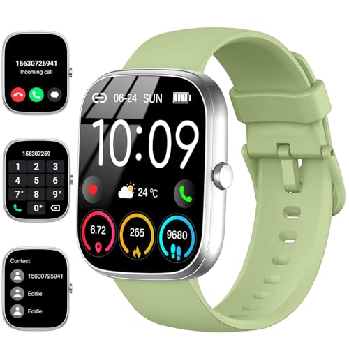 Smart Watch for Men Women Answer/Make Calls, 1.91" Fitness Watch with Heart Rate Sleep Monitor, Step Counter Fitness Tracker, 110+ Sports Activity Trackers IP68 Waterproof Smartwatches for Android IOS