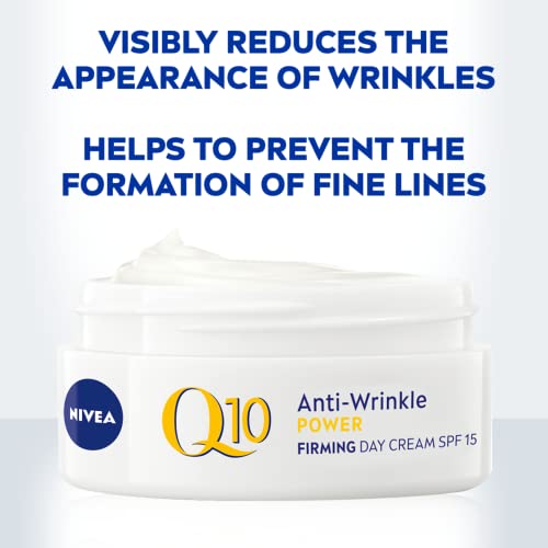 NIVEA Q10 Anti-Wrinkle Power Expert Wrinkle Filler Serum (15ml), Face Serum with Pure Coenzyme Q10 and Bioxifill Peptides Reduces Fine Lines and Wrinkles in 5 Minutes