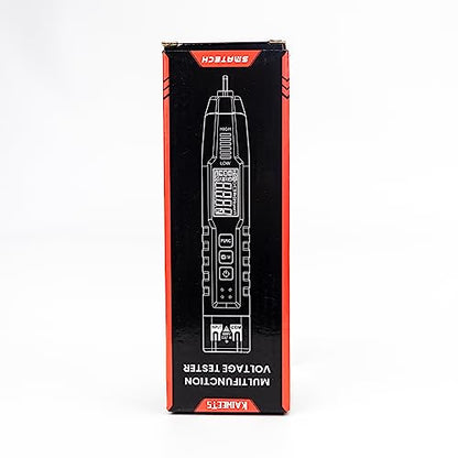 KAIWEETS Electrical Tester Pen – Non-Contact Voltage Detector with Buzzer Alarm, LED Indicator & Wire Breakpoint Finder