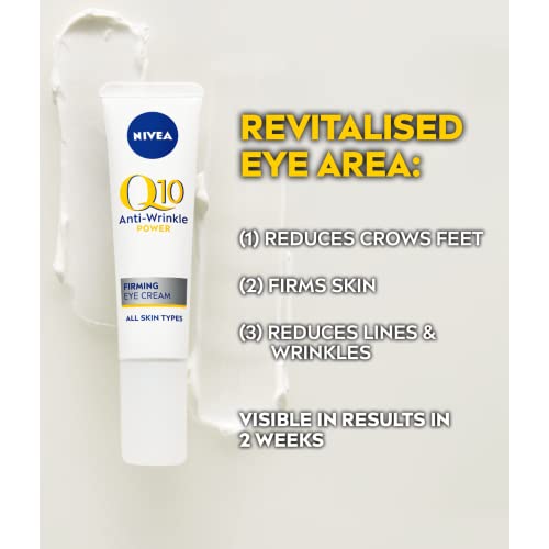 NIVEA Q10 Anti-Wrinkle Power Expert Wrinkle Filler Serum (15ml), Face Serum with Pure Coenzyme Q10 and Bioxifill Peptides Reduces Fine Lines and Wrinkles in 5 Minutes