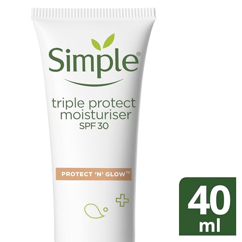 Simple Protect 'N' Glow Rest and Reset 72h Hydrating Gel cruelty-free, vegan moisturiser to enhance glowing skin 50 ml